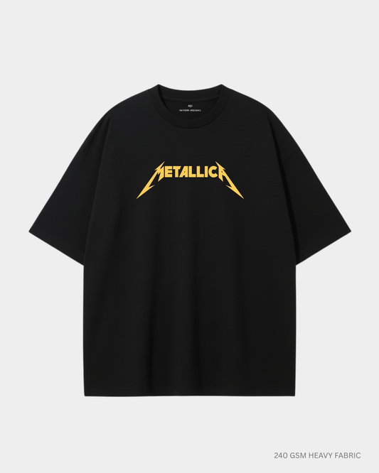Metallica Graphic Unisex Oversized T-Shirt | Antherr Core