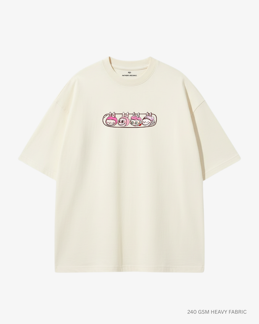 Cute Labubu Unisex Oversized T-Shirt