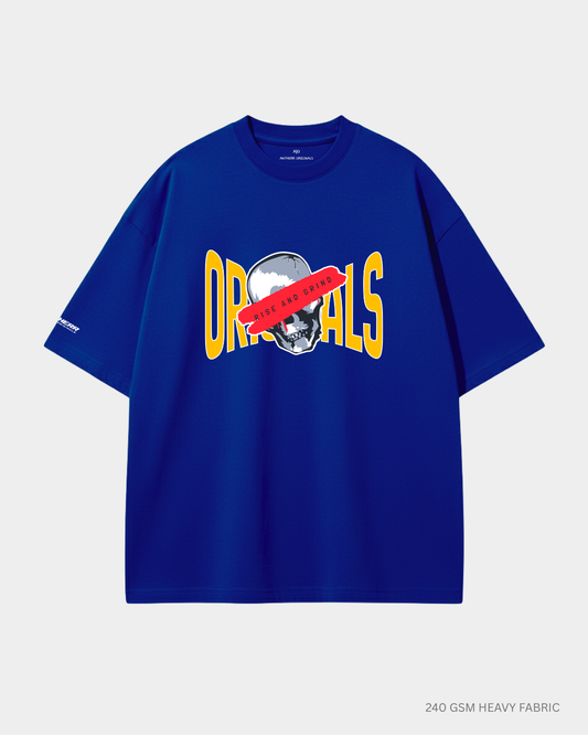 Rise and Grind Unisex Oversized T-Shirt | Antherr Originals