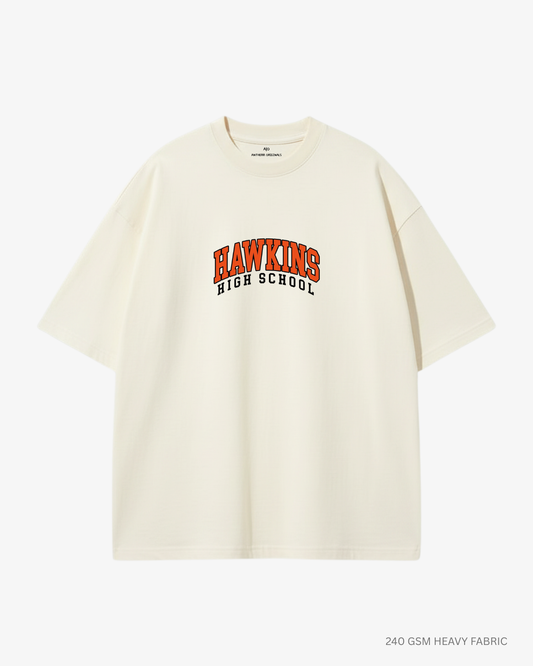 Hawkins High School Unisex Oversized T-Shirt