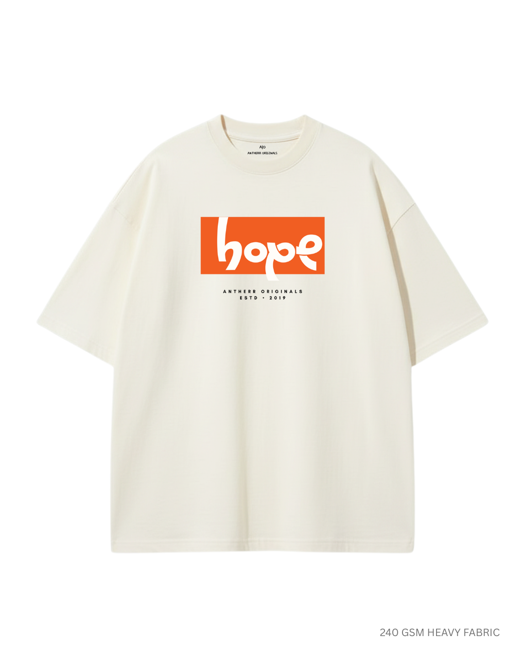 Hope Unisex Oversized T-Shirts