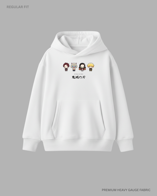 Demon Days: Demon Squad Anime Unisex Winter Hoodies