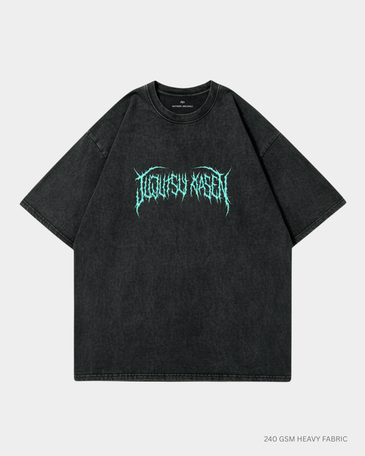 Gojo anime graphic oversized tshirt antherr core