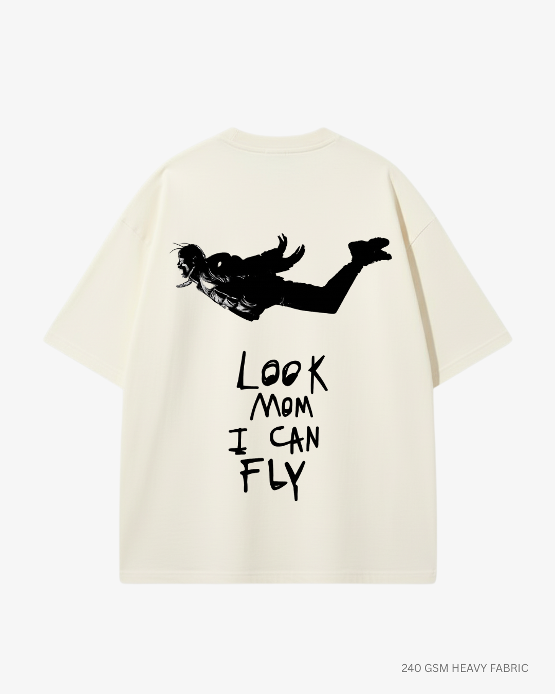 Look Mom I Can Fly Travis Scott Oversized T-Shirt India | Antherr