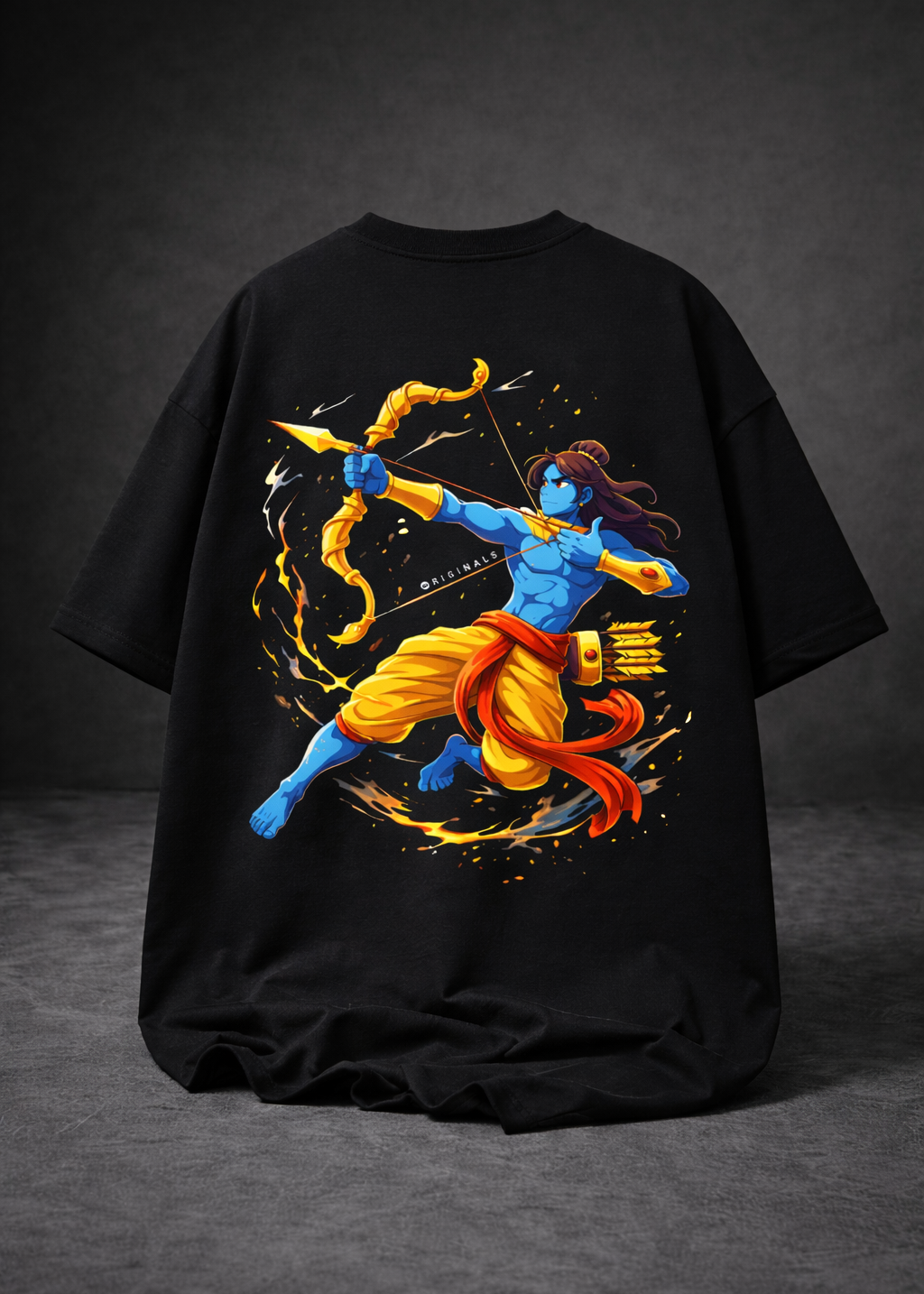 Lord Rama Oversized T-Shirt India for Men & Women | Spiritual Lord Rama Oversized T-Shirt India for Men & Women | Spiritual