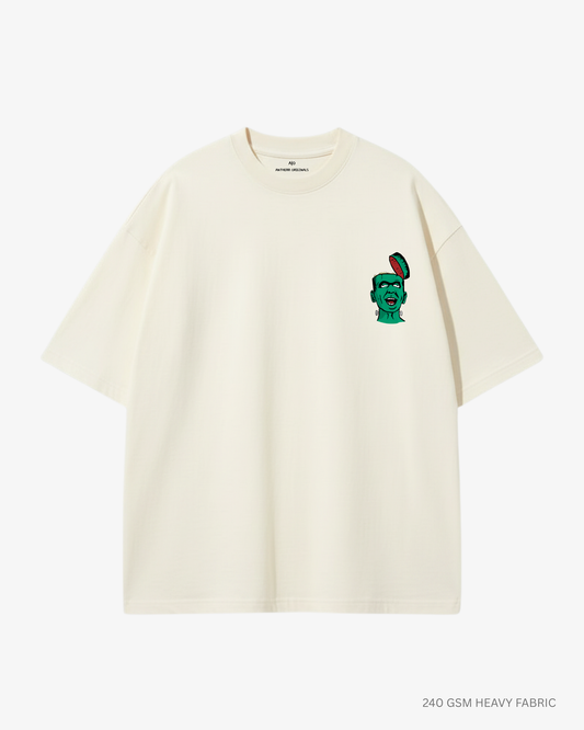 Stop Thinking Unisex Oversized T-Shirt | Antherr Core