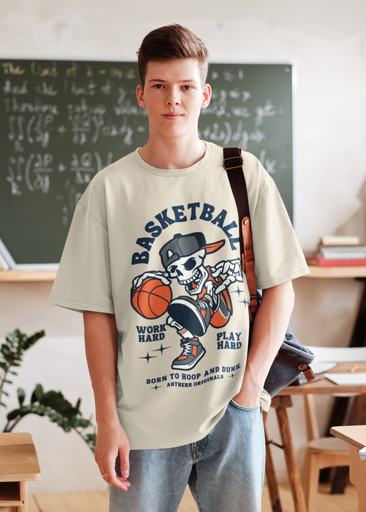 Basketball: Oversized T-Shirts by ANTHERR - Main Image