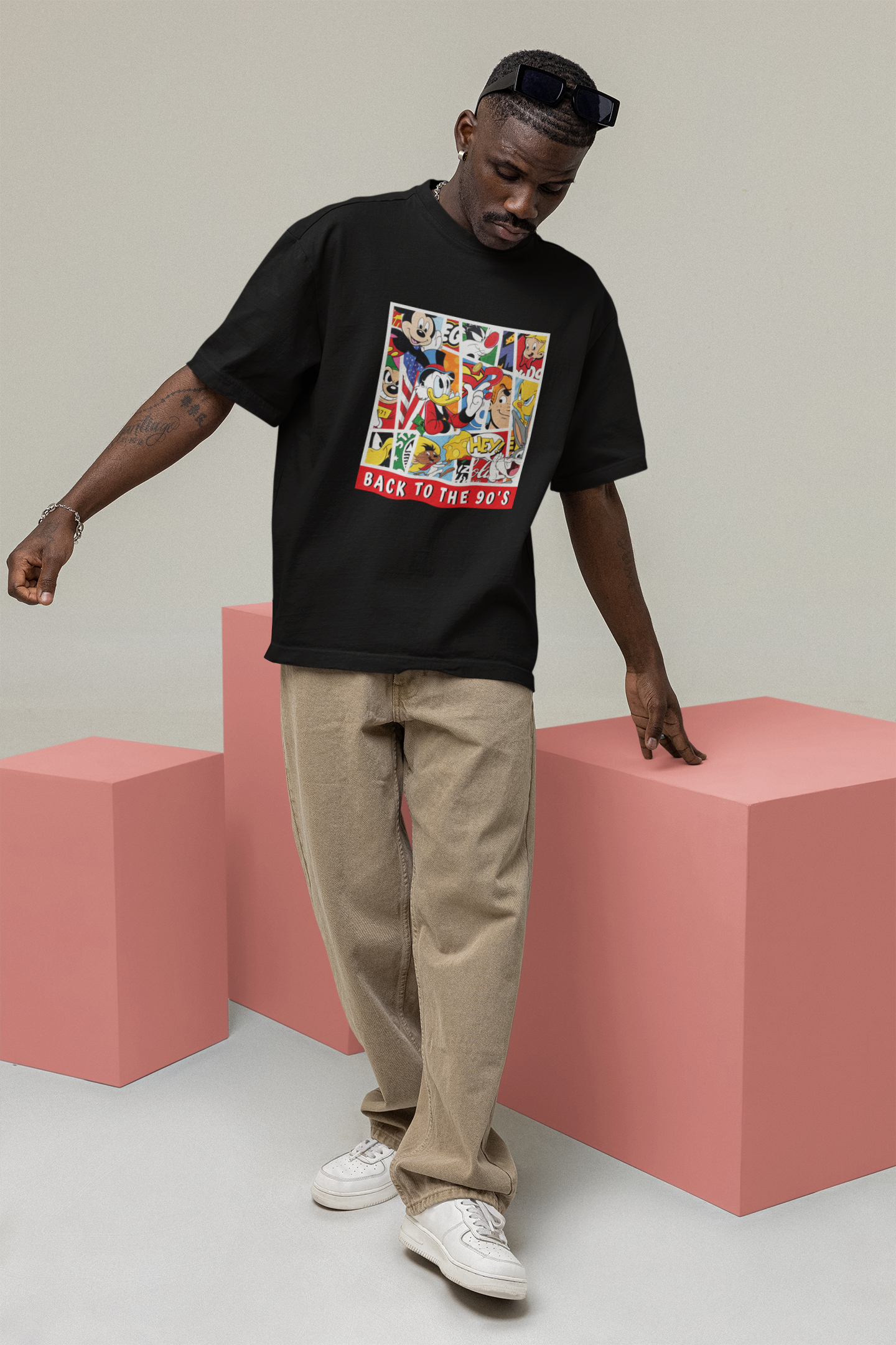 Back to the 90s Oversized T Shirts