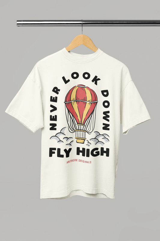 Fly High: Unisex Oversized T-Shirts