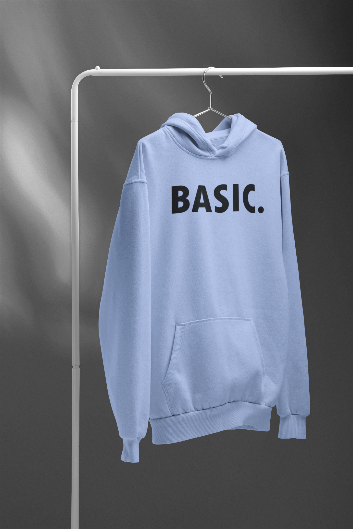 Basic: Minimal- Winter Hoodies Snow Blue