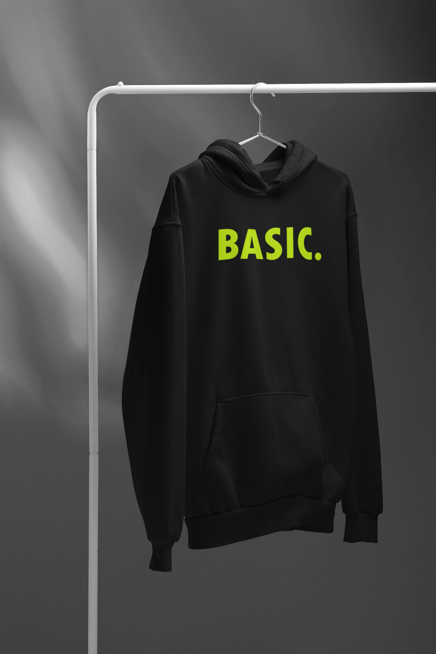 Basic: Minimal- Winter Hoodies Black