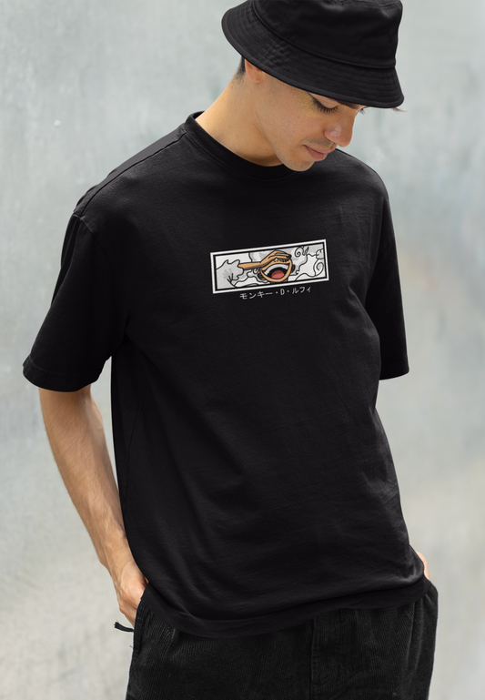 Luffy Gear 5- One Piece: Anime- Oversized T-Shirts