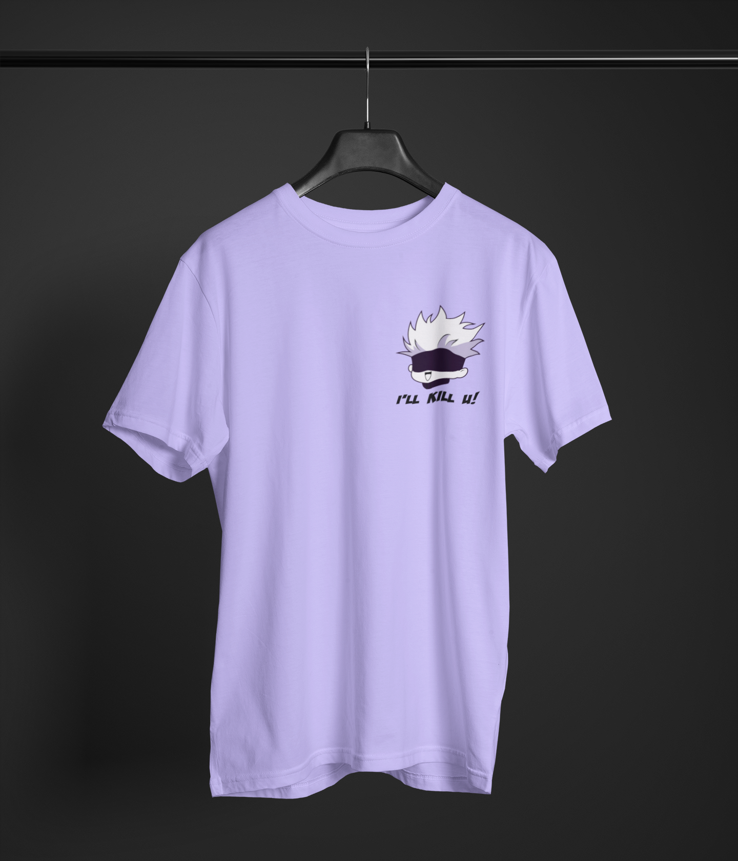 I'll Kill You: Chibi Jujutsu Kaisen: Anime- Oversized T-Shirts