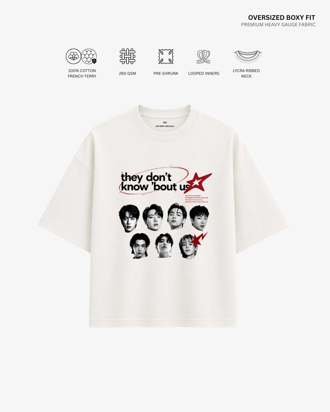 They Don't Know Arirang T-Shirt India | BTS Inspired Tee – ANTHERR