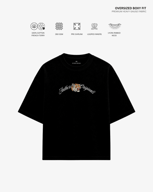 Independent Tiger Graphic Unisex Oversized T-Shirt | Antherr Originals