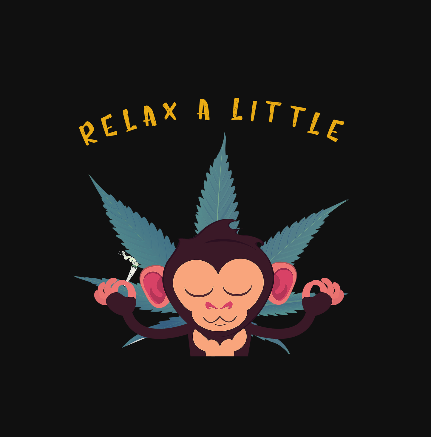 " RELAX A LITTLE " - HALF-SLEEVE CROP TOPS.