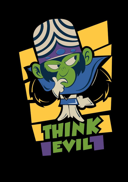 THINK EVIL - MOJO JOJO - HALF-SLEEVE T-SHIRTS