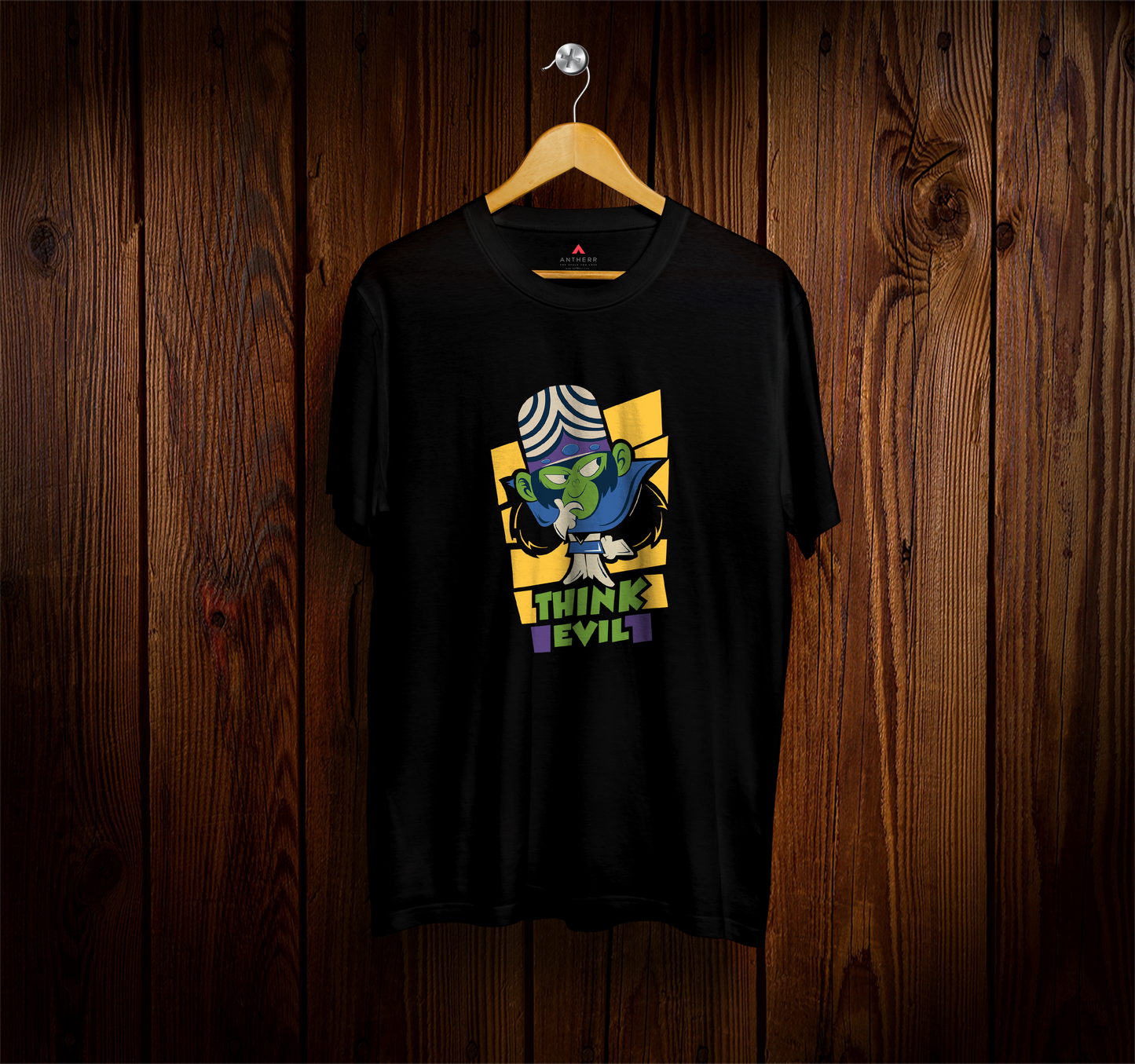 THINK EVIL - MOJO JOJO - HALF-SLEEVE T-SHIRTS BLACK