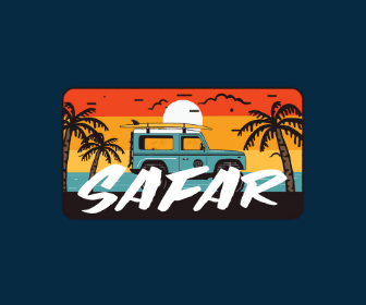 " SAFAR " HALF-SLEEVE T-SHIRT'S