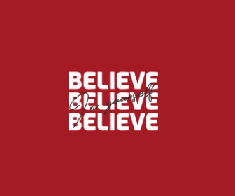 " BELIEVE IN YOURSELF " - UNISEX HALF-SLEEVE T-SHIRTS