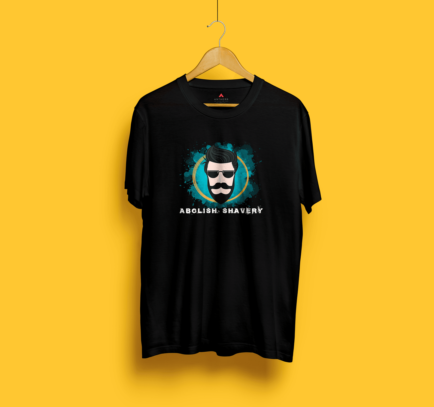 "ABOLISH SHAVERY" - HALF SLEEVE T-SHIRTS