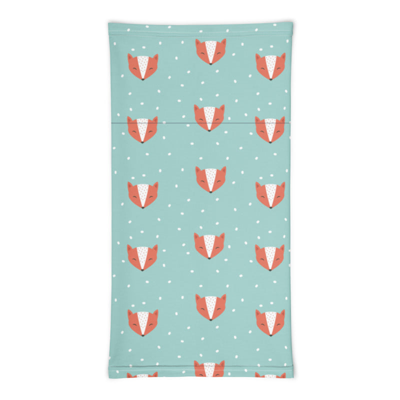 Cute Fox Doodles Face Unisex Bandana