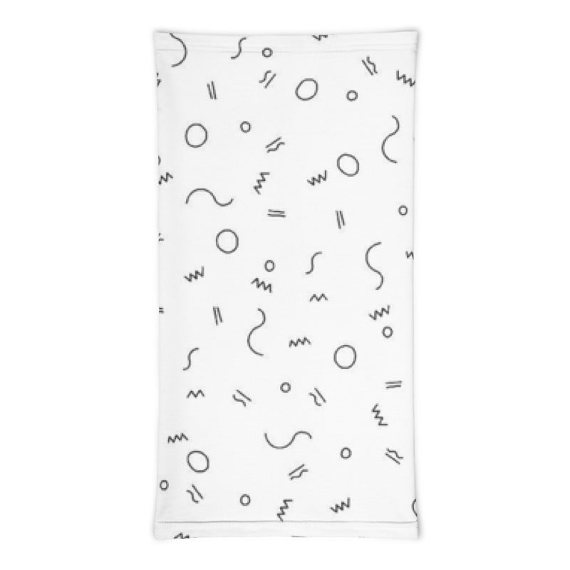 Geometric Doodle Unisex Face Bandana