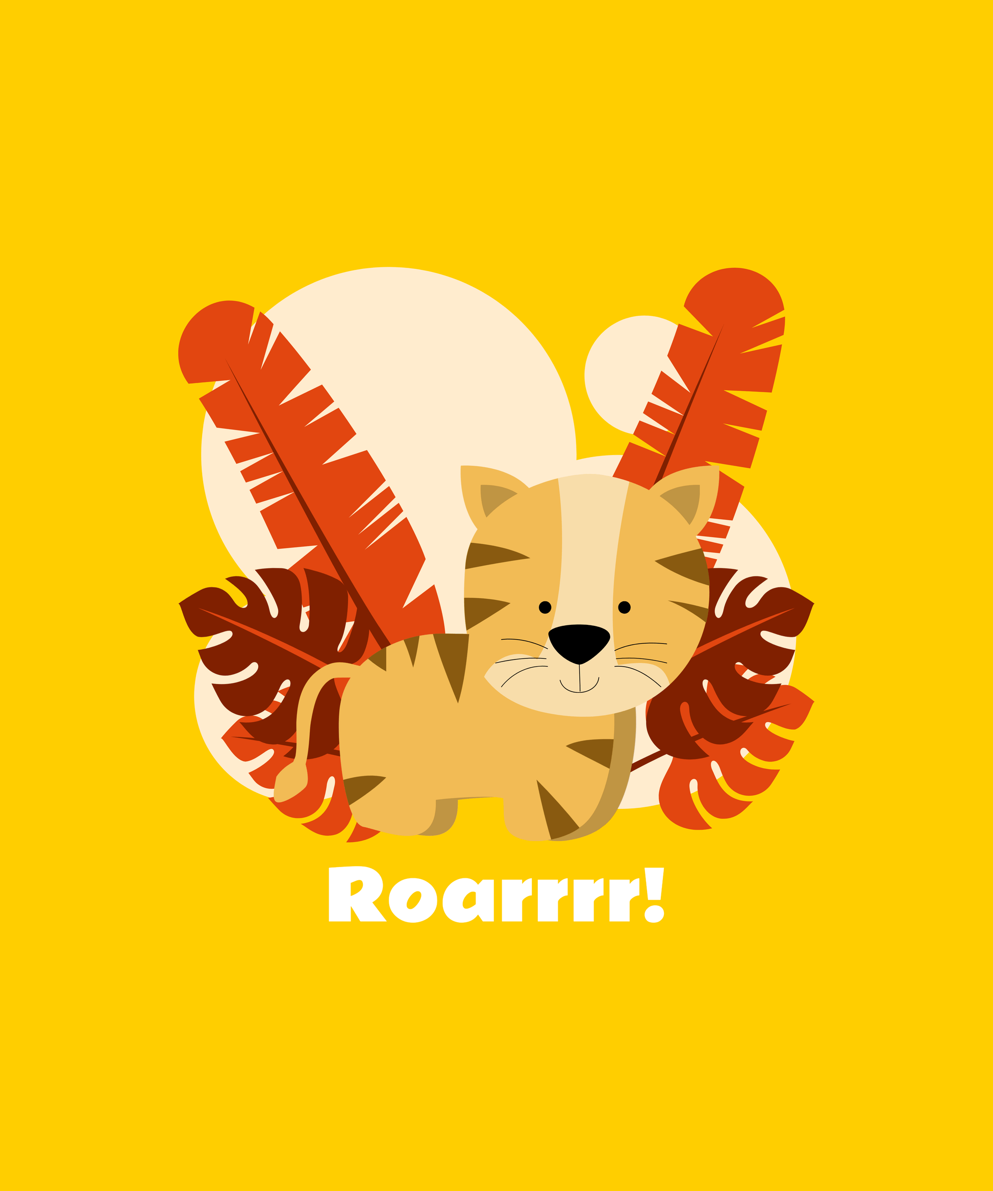 " LITTLE TIGER " KIDS HALF-SLEEVE T-SHIRT