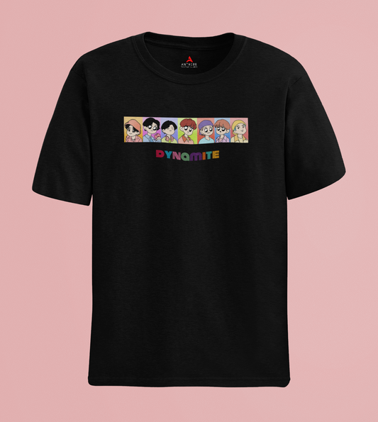 Chibi Dynamite : BTS - HALF-SLEEVE T-SHIRTS