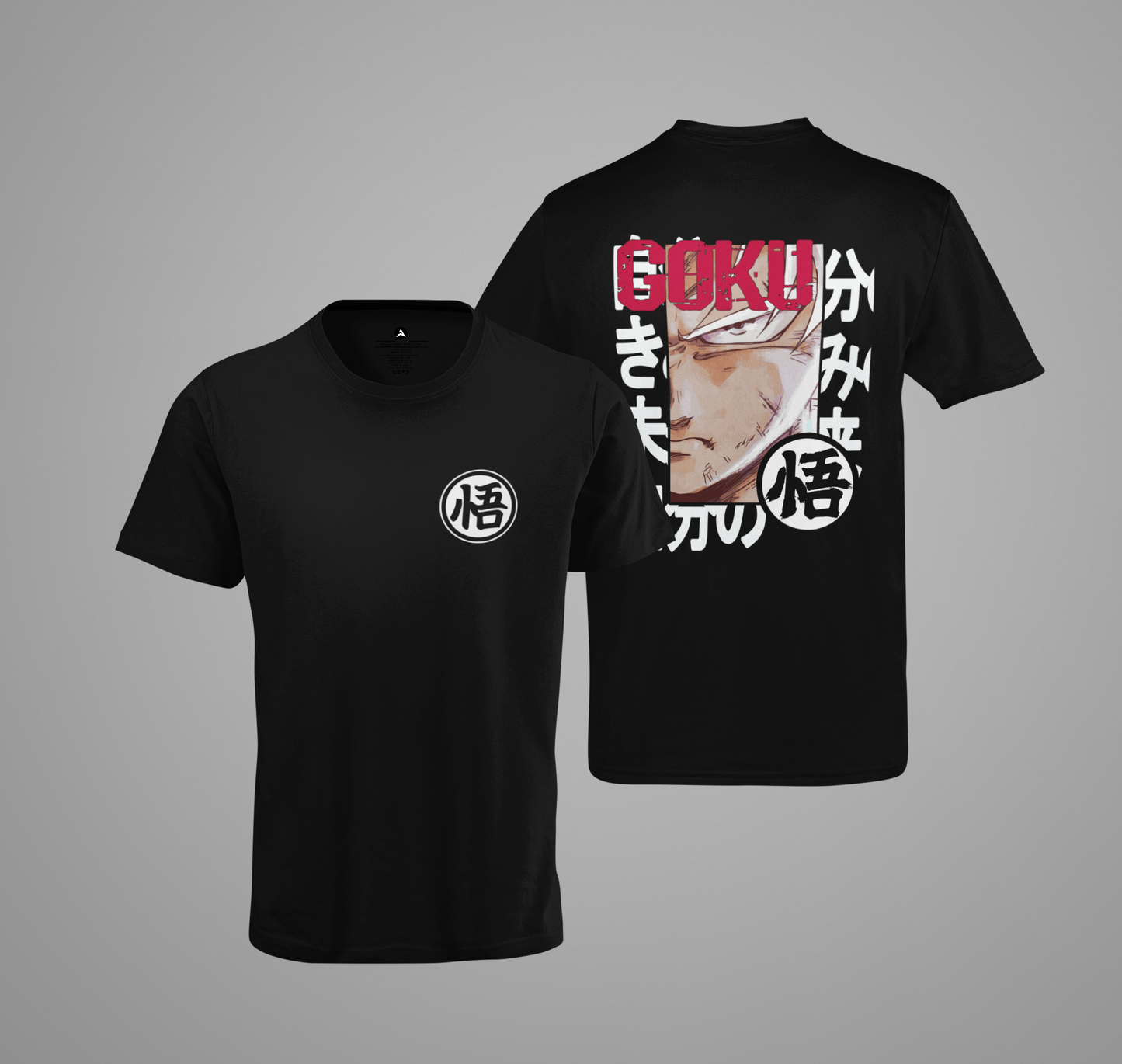 Goku- Dragon Ball Z (Double Sided Print): Anime-Oversized T-shirts