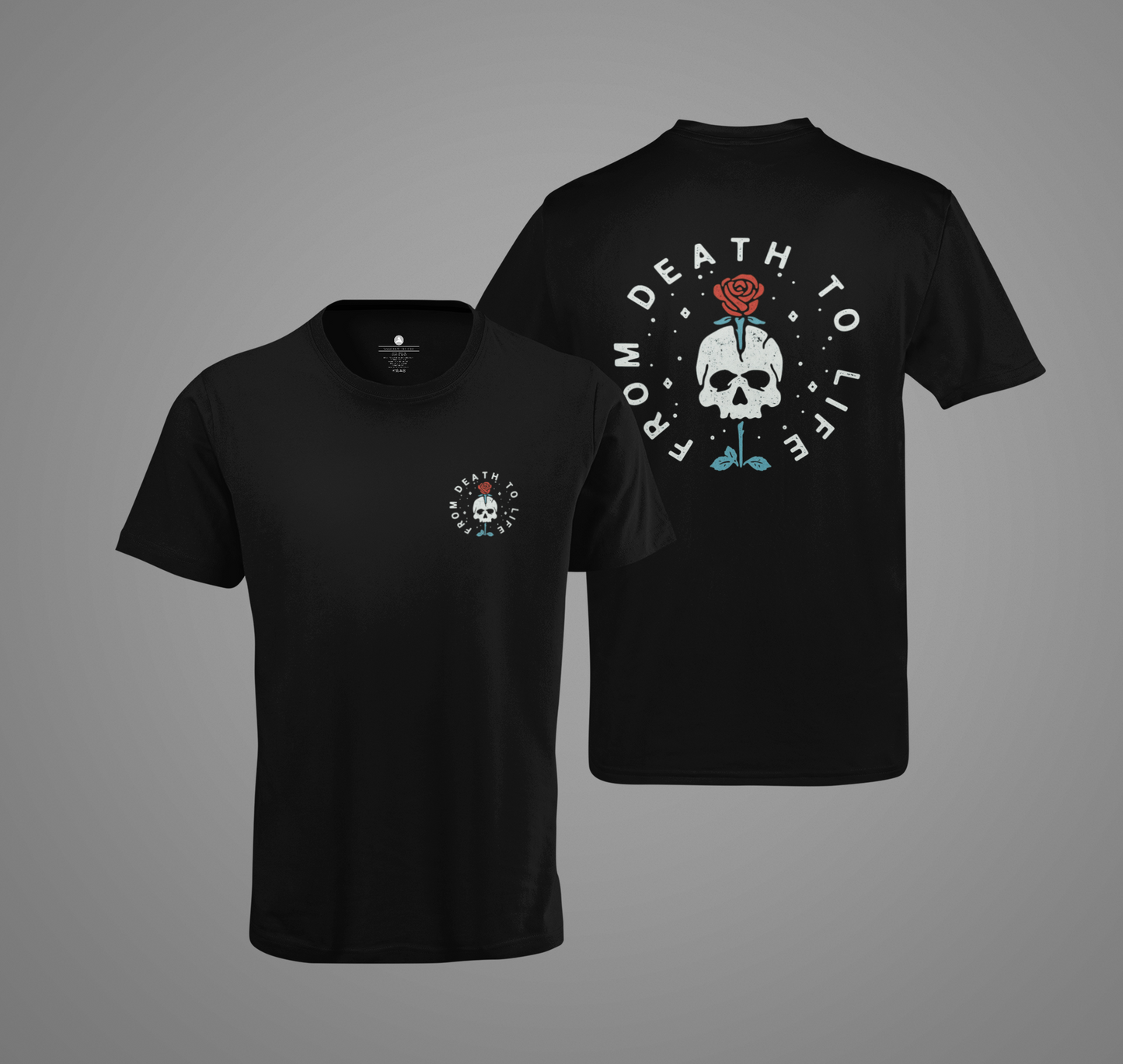 From Death To Life (Double Sided Print): Oversized T-SHIRT