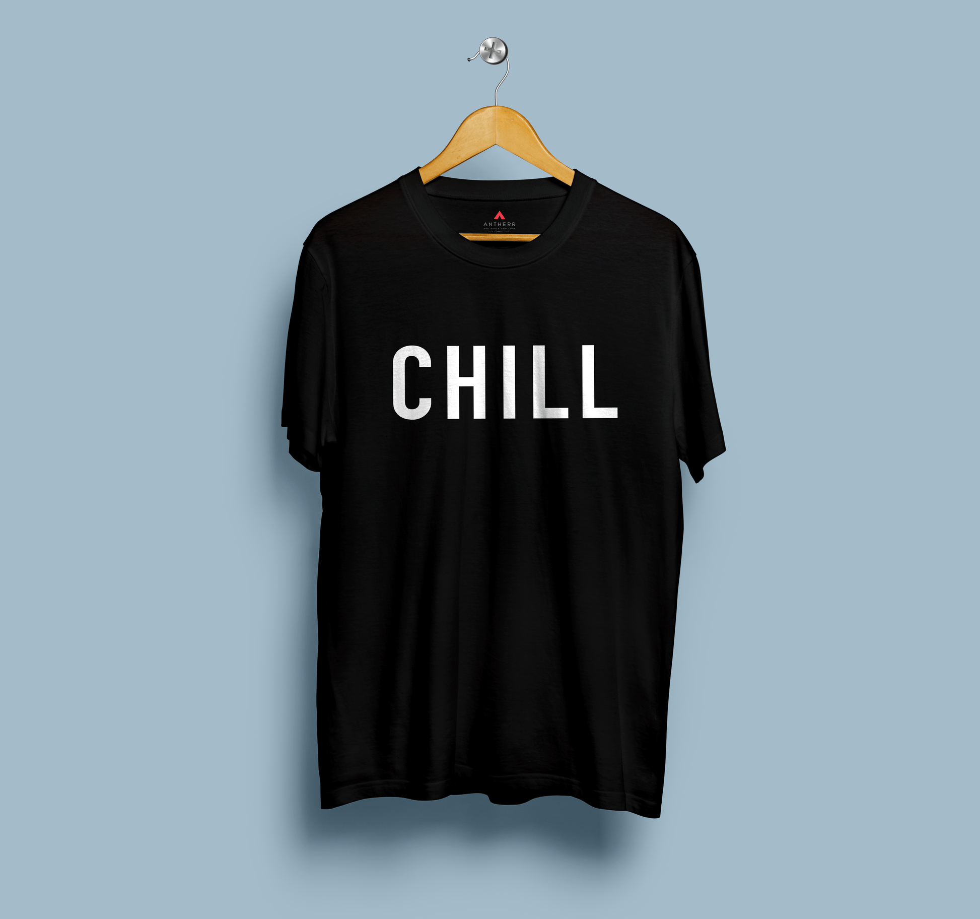 "CHILL" UNISEX HALF SLEEVE T-SHIRT