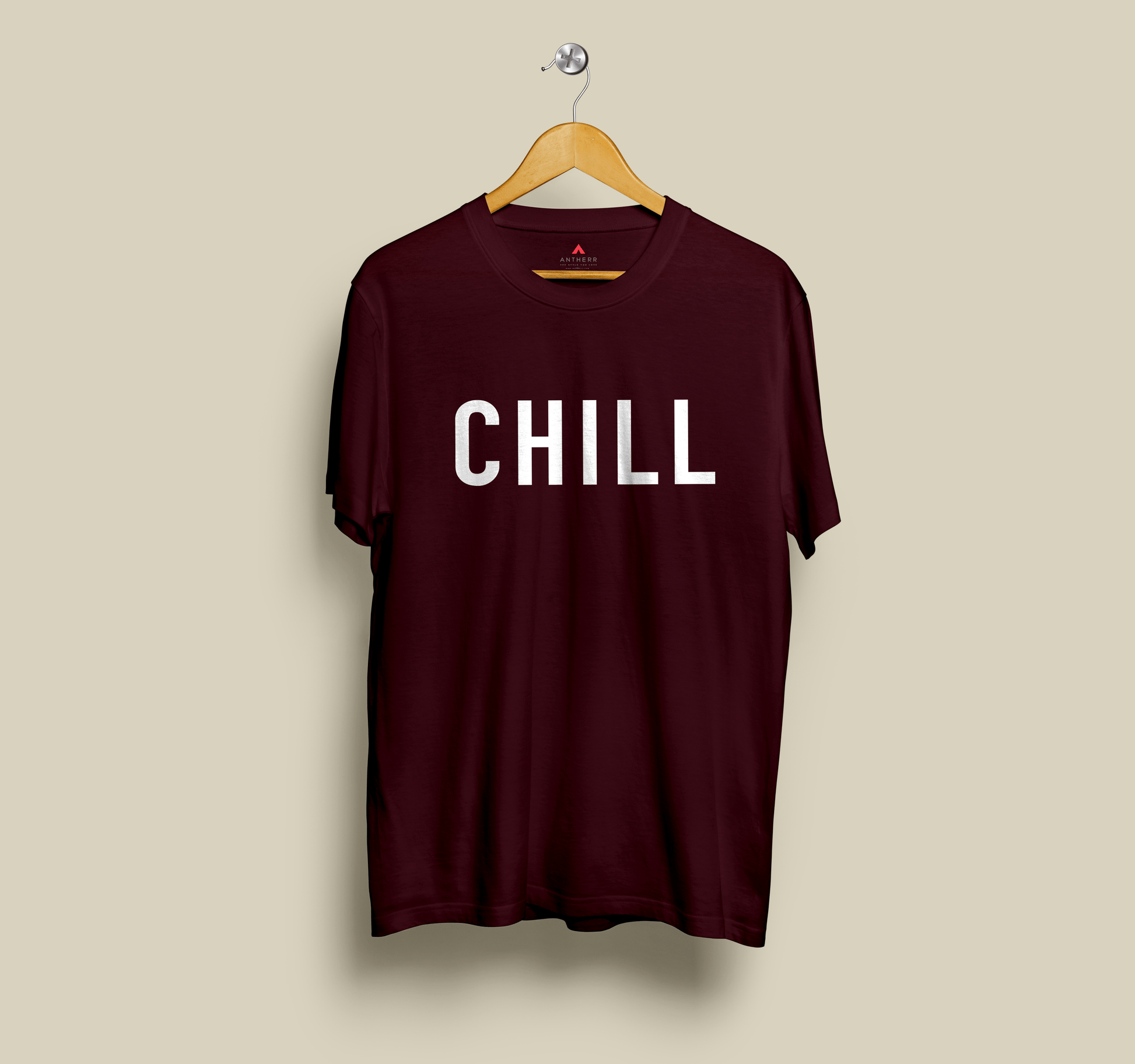 "CHILL" UNISEX HALF SLEEVE T-SHIRT