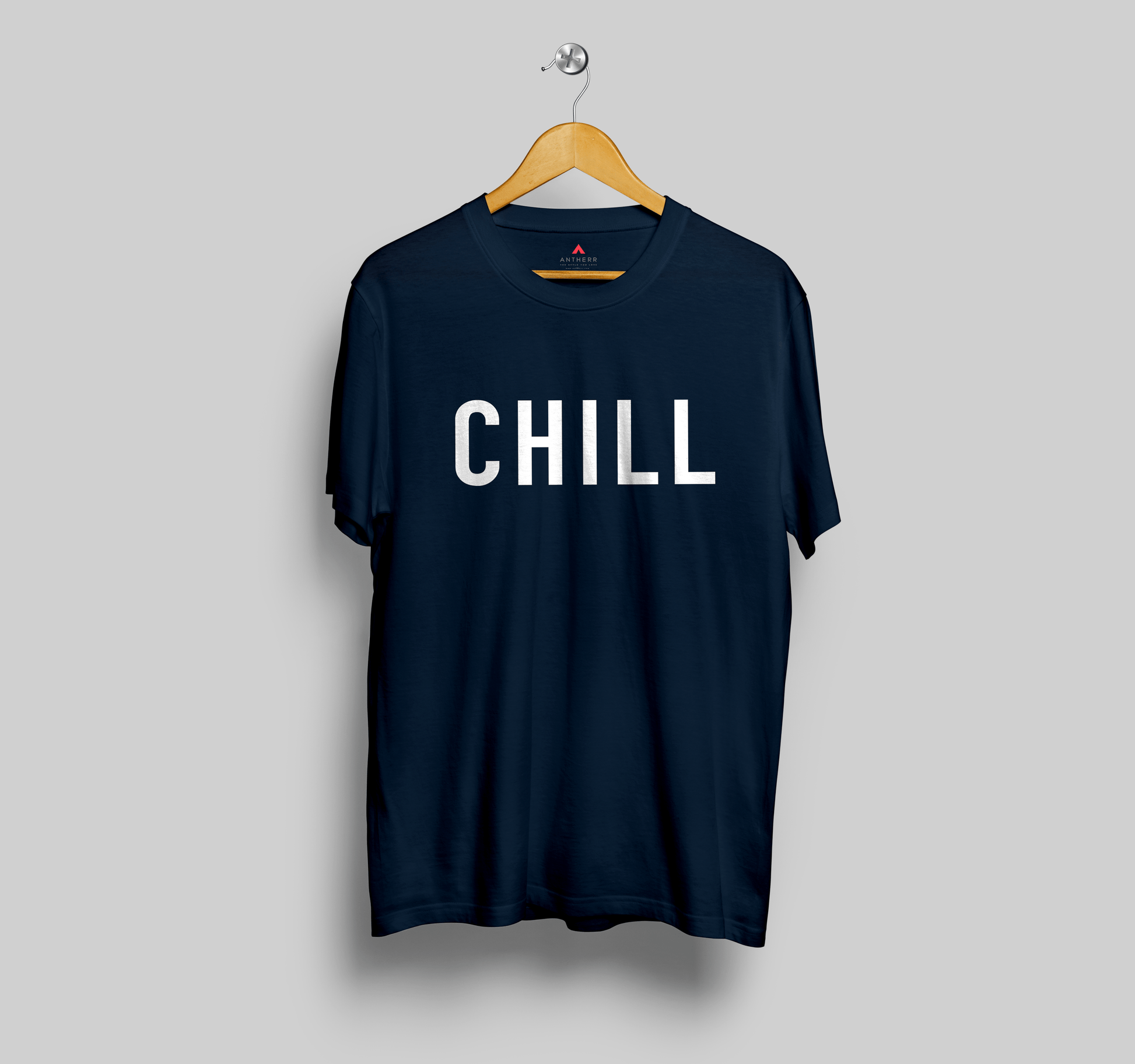 "CHILL" UNISEX HALF SLEEVE T-SHIRT