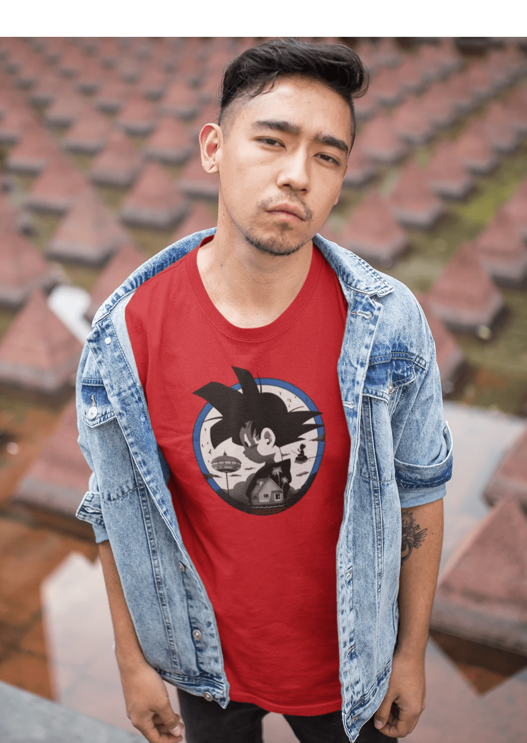Goku : Dragon Ball Z- Anime- Regular Fit T-shirts