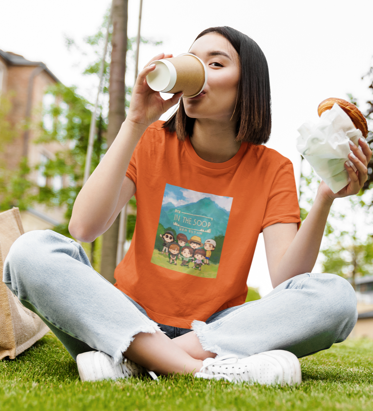BTS: In The Soop - HALF-SLEEVE T-SHIRTS