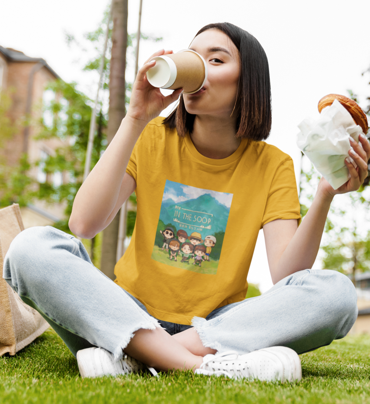 BTS: In The Soop - HALF-SLEEVE T-SHIRTS