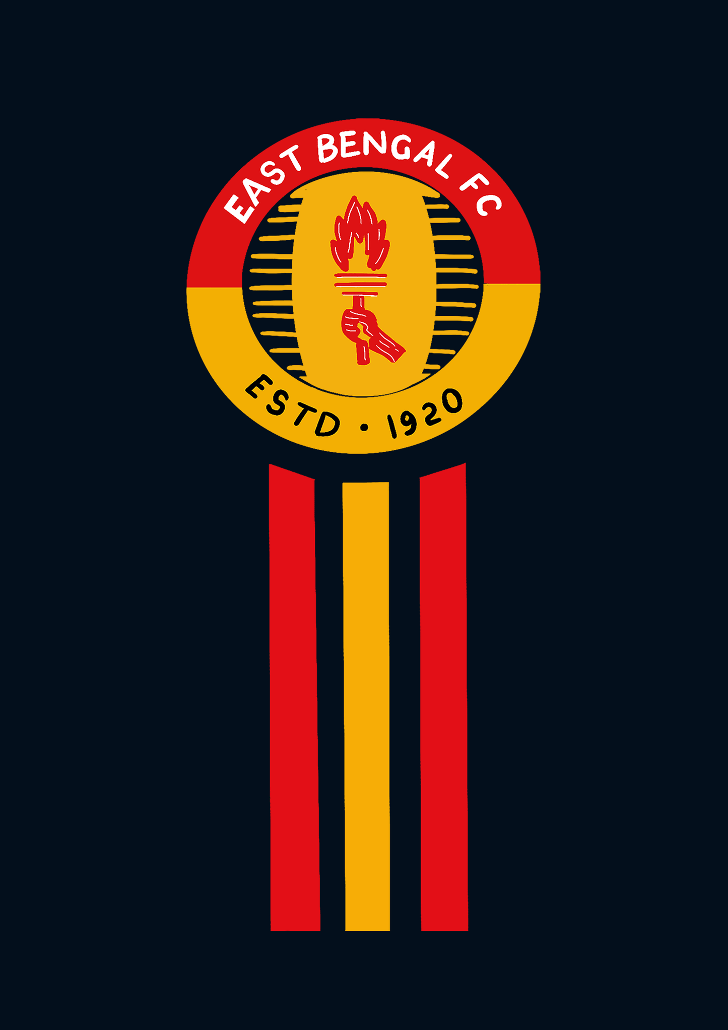 EAST BENGAL - BENGALI FEVER - HALF SLEEVE T-SHIRT