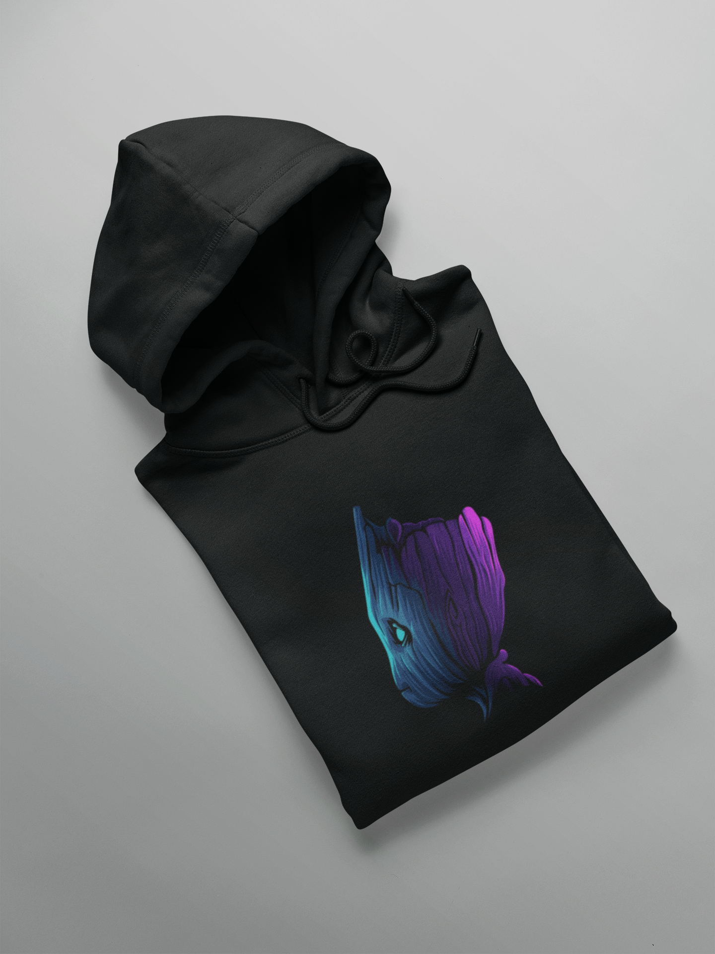 Baby Groot - Winter Hoodies BLACK