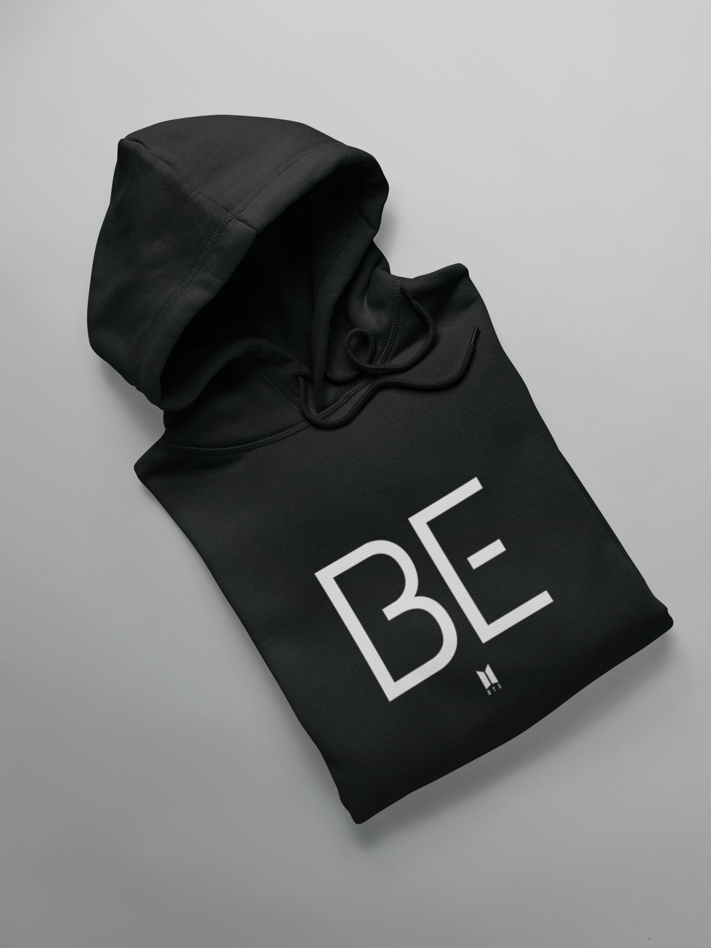 BE : BTS - WINTER HOODIES BLACK