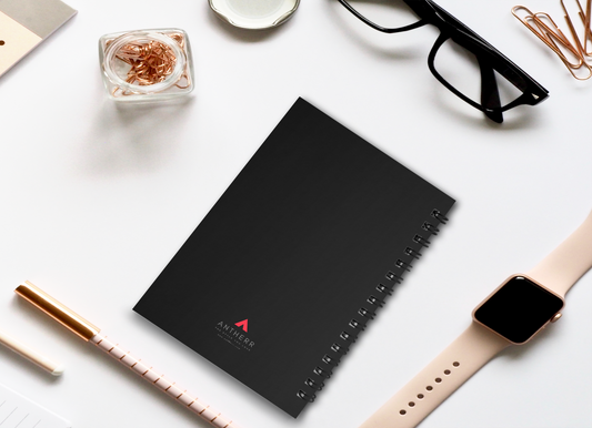 HAPPY LIFE HAPPY MIND SPIRAL NOTEBOOK