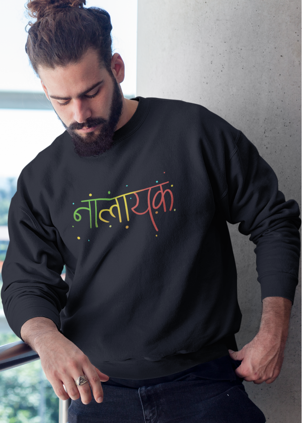 Nalayak - Winter Sweatshirts BLACK