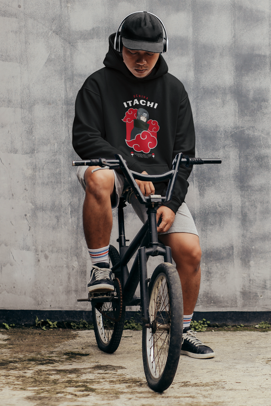 Itachi Uchiha: Winter Hoodies BLACK