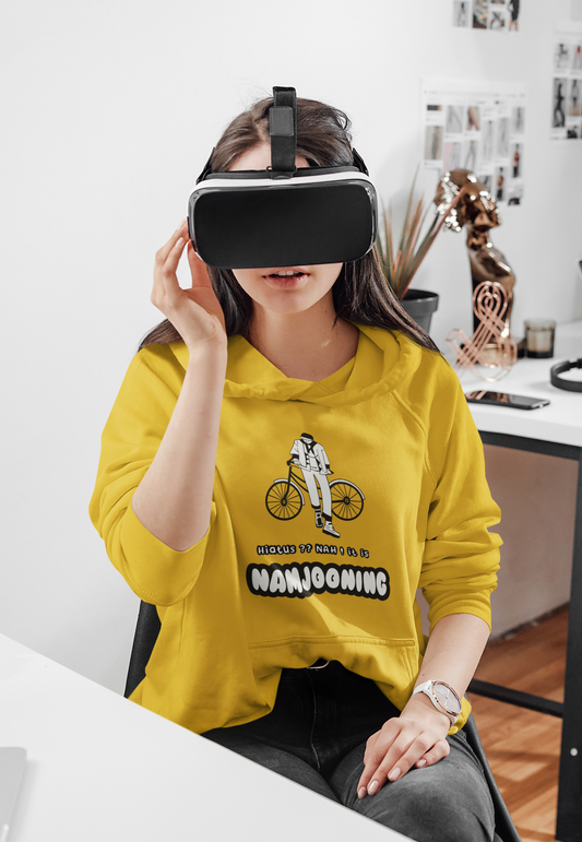 NAH! It is Namjooning: BTS - WINTER HOODIES MUSTARD YELLOW