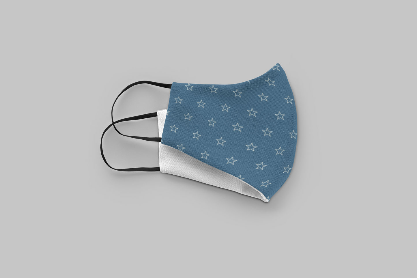 Star Patterm- Printed Tetra Shield Protection Mask