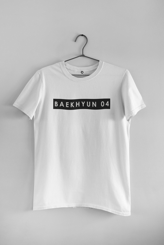 BAEKHYUN: EXO - HALF-SLEEVE T-SHIRTS