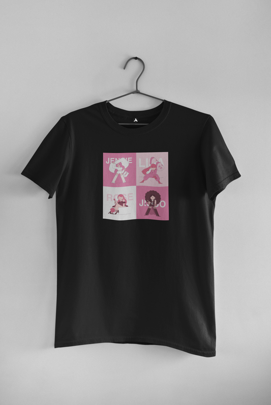 BLINK - HALF-SLEEVE T-SHIRTS BLACK