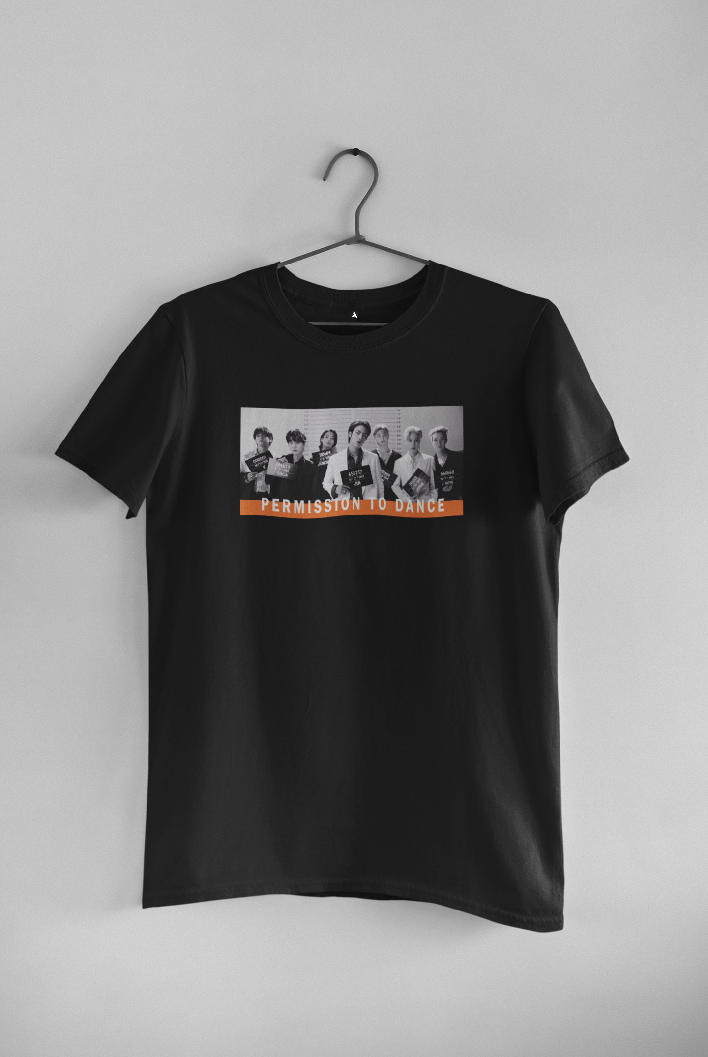 Permission To Dance : BTS-HALF-SLEEVE T-SHIRTS BLACK
