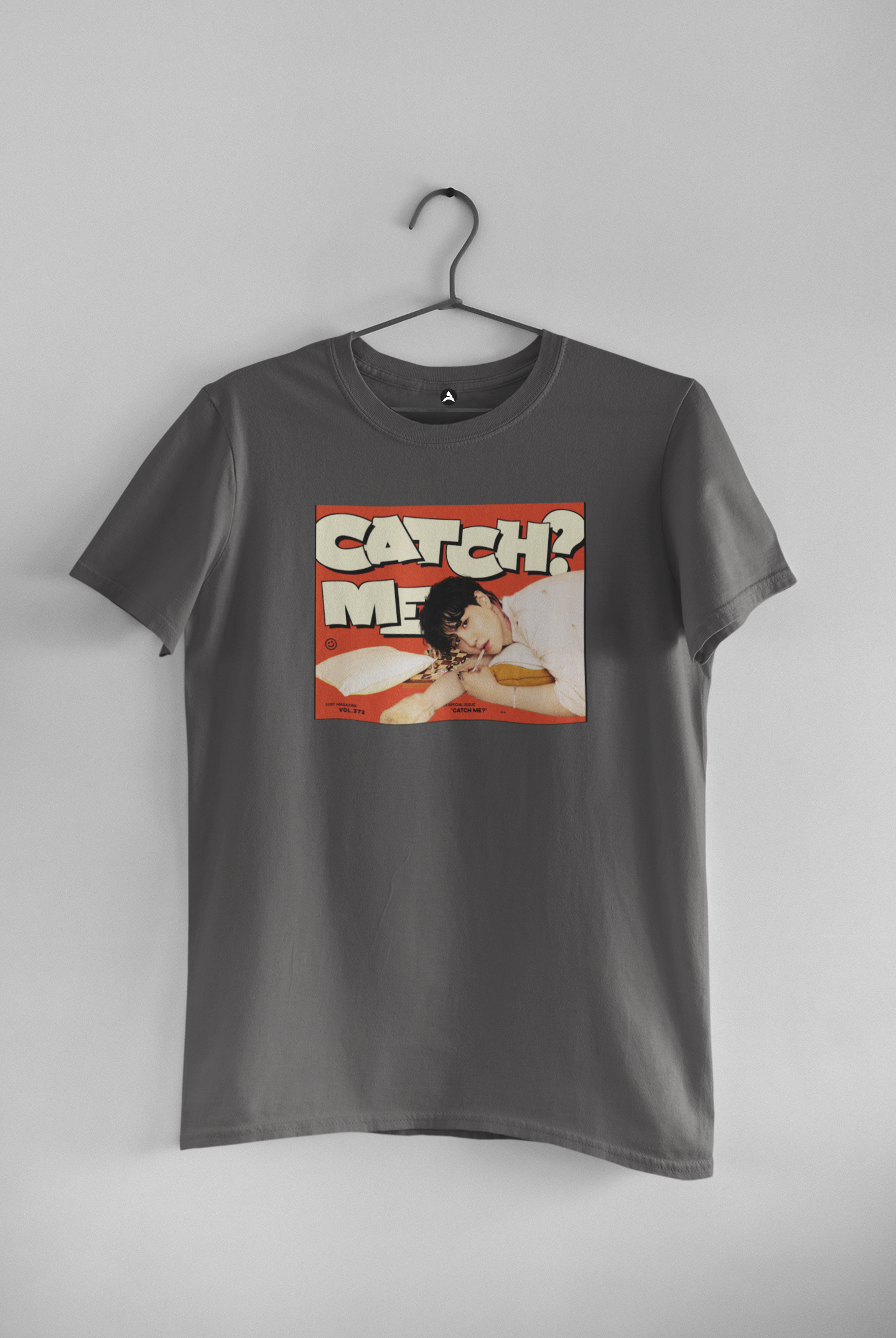 CATCH ME? : BTS - HALF-SLEEVE T-SHIRTS GREY