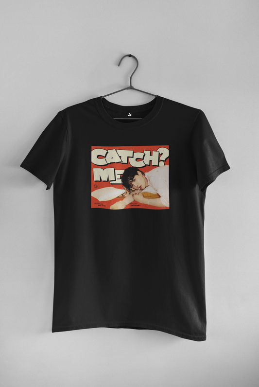 CATCH ME? : BTS - HALF-SLEEVE T-SHIRTS BLACK